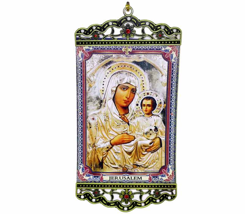 Mary of Jerusalem and Baby Jesyus icon