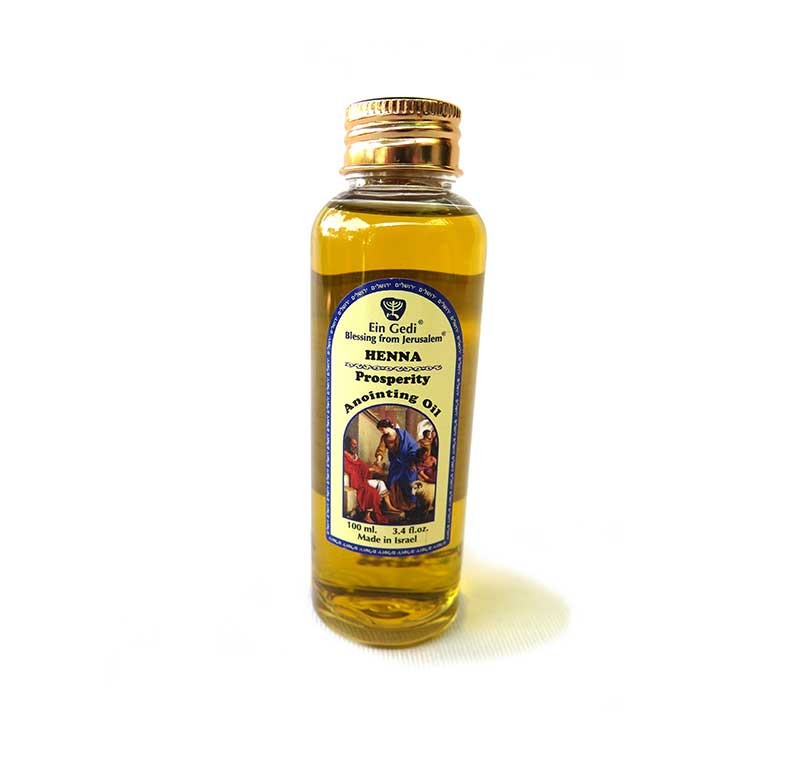 Henna - Prosperity Anointing Oil – Jerusalem Spirit - Gift store