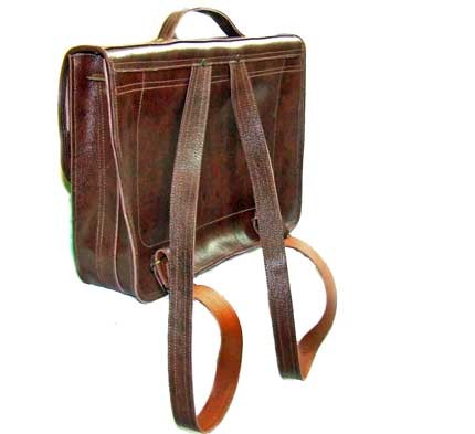 Leather bag Jerusalem