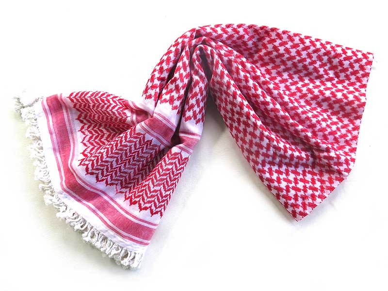 Red Keffiyeh - Jordanian original