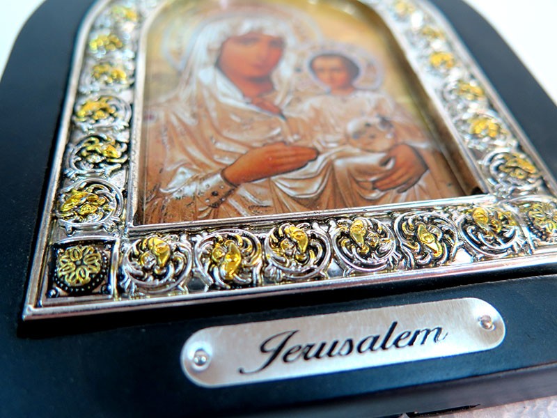 Mary of Jerusalem-Silver icon
