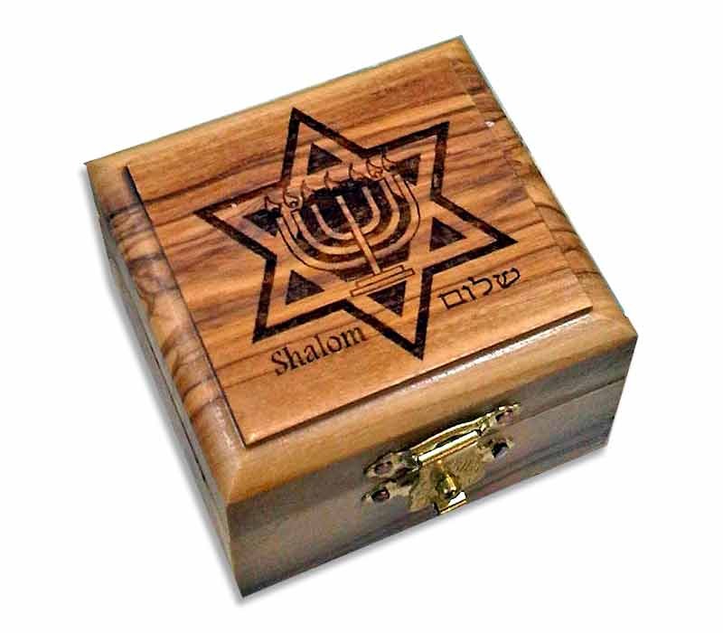 Pill Box Olive Wood 4