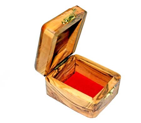 Rosary box | Olive wood