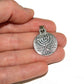 silver pendant - Menorah