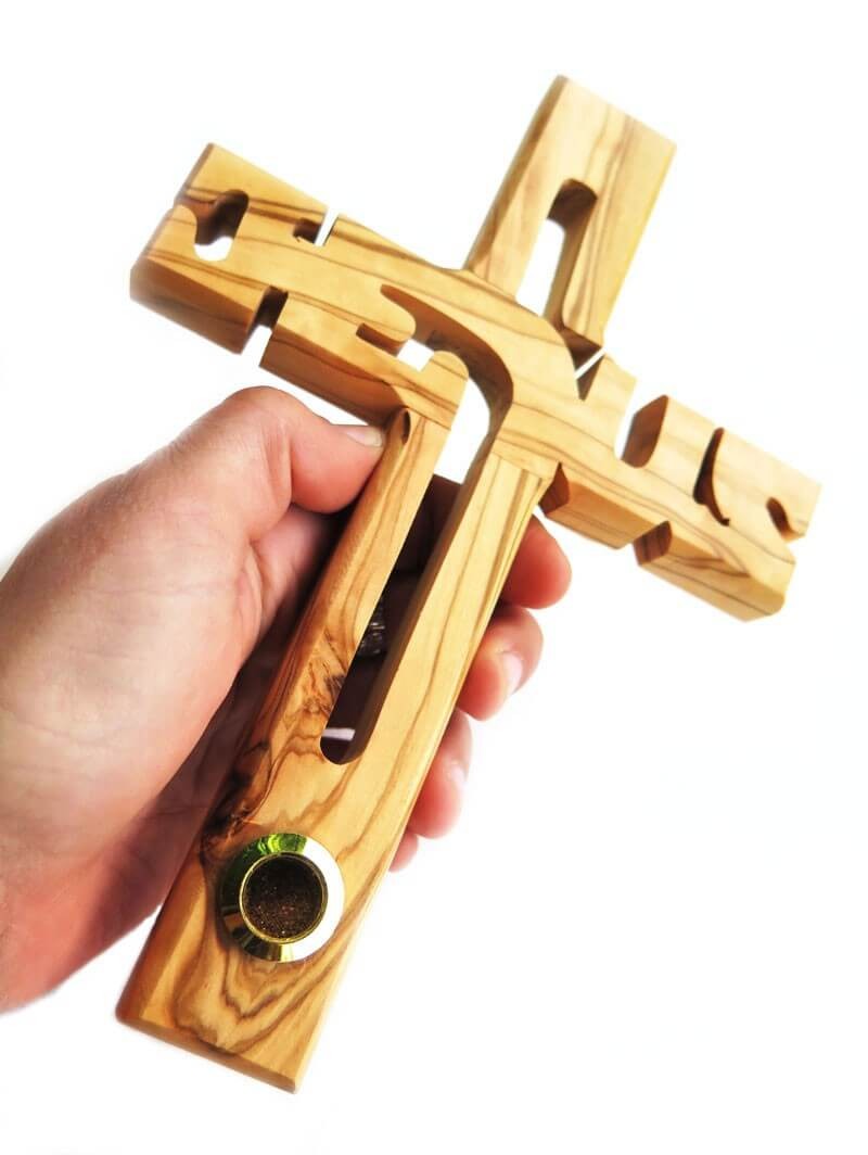 Jesus Cross & soil from Jerusalem