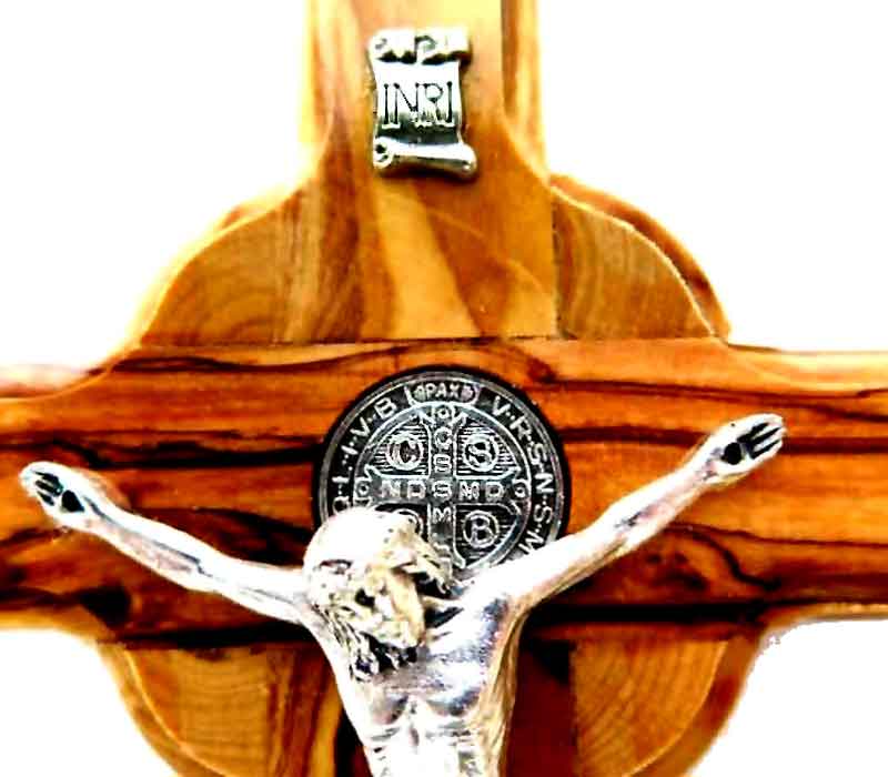 St. Benedict Cross | Olive wood