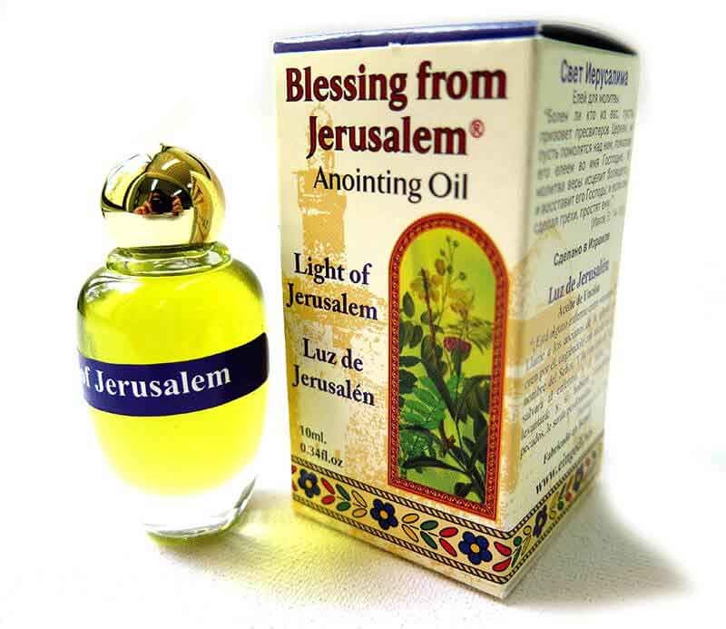 Anointing oil - Large Bottle - Light of Jerusalem, 125ml - Galilee