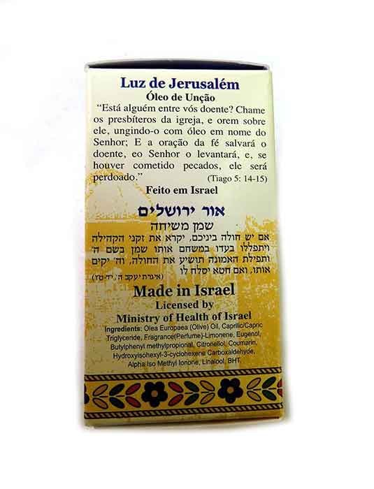 Light of Jerusalem-Anointing oil
