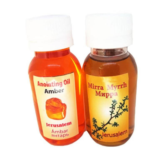 Myrrh & Amber oils