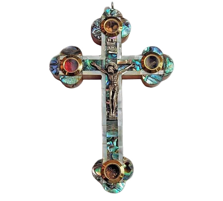 Crucifix mother of pearl