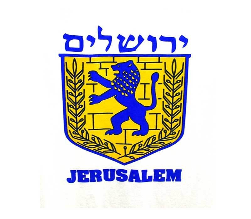 Symbol of the city Jerusalem - T- shirt