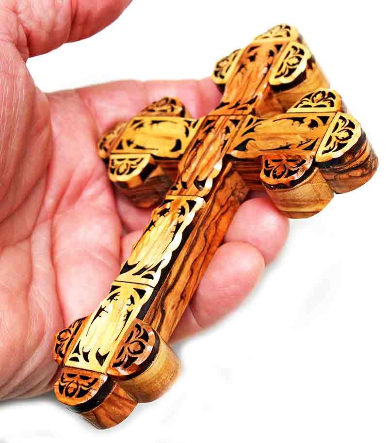 Buy Jerusalem Olive Wood Cross