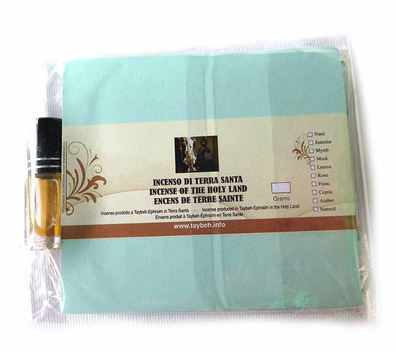 Incense Myrrh & Frank + oils