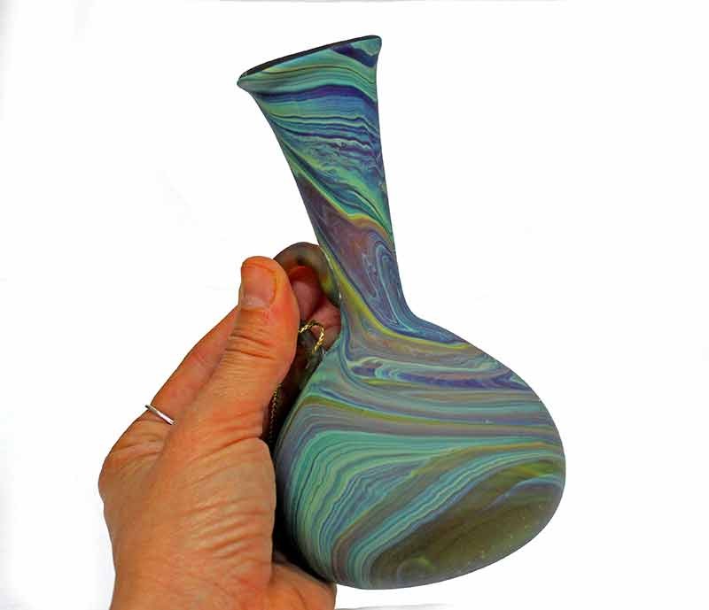 Glass vase Phoenician style-2