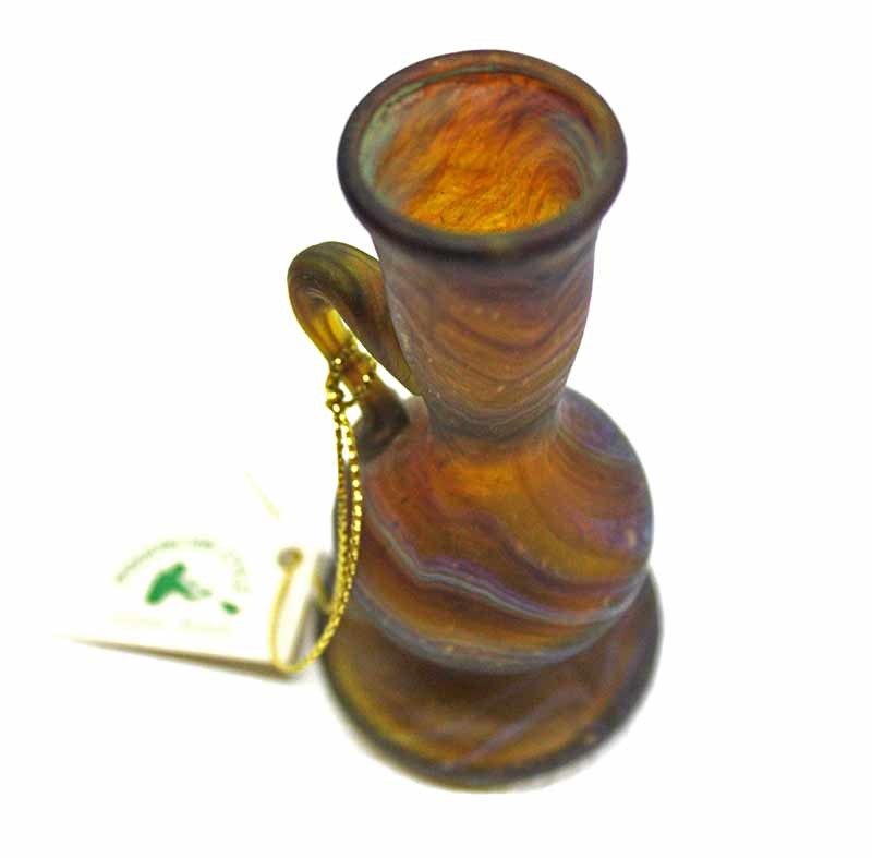 Glass vase Phoenician style-9