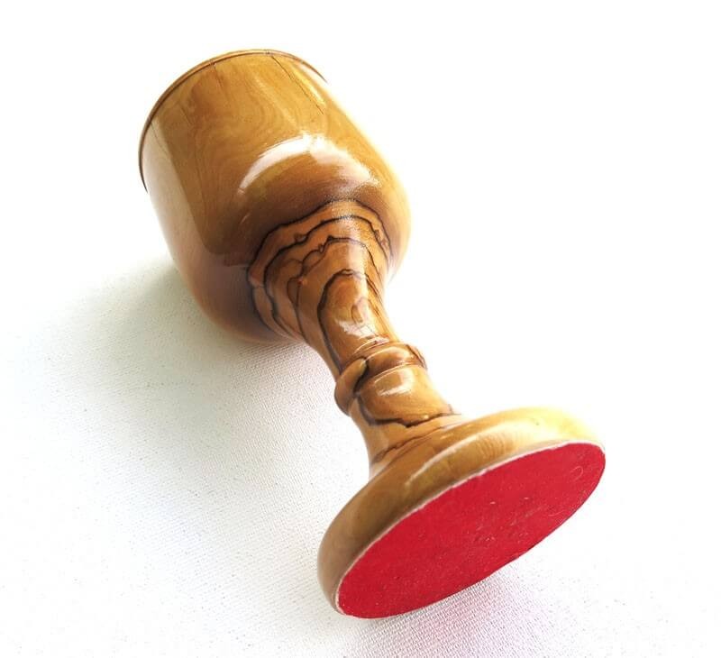 Chalice Olive wood | 6 inches