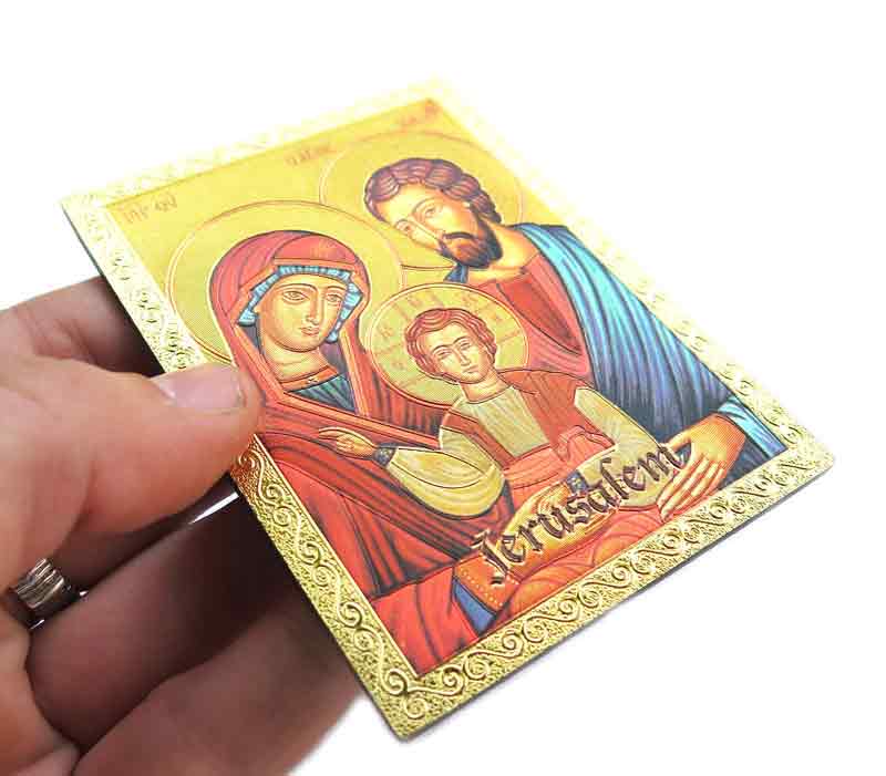 Icon magnet of Holy Family