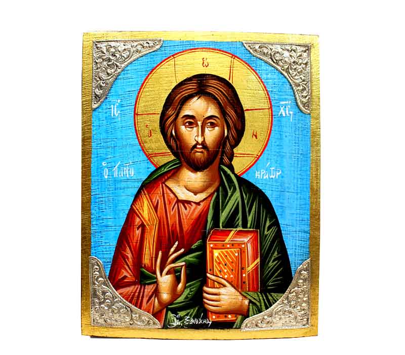 Jesus Icon | Silver ornaments