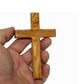 Olive wood cross Magnet -12 cm
