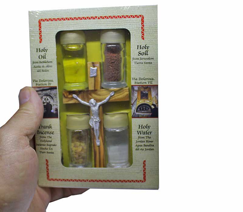 Catholic Souvenir set from Jerusalem