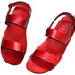 red sandals grounding