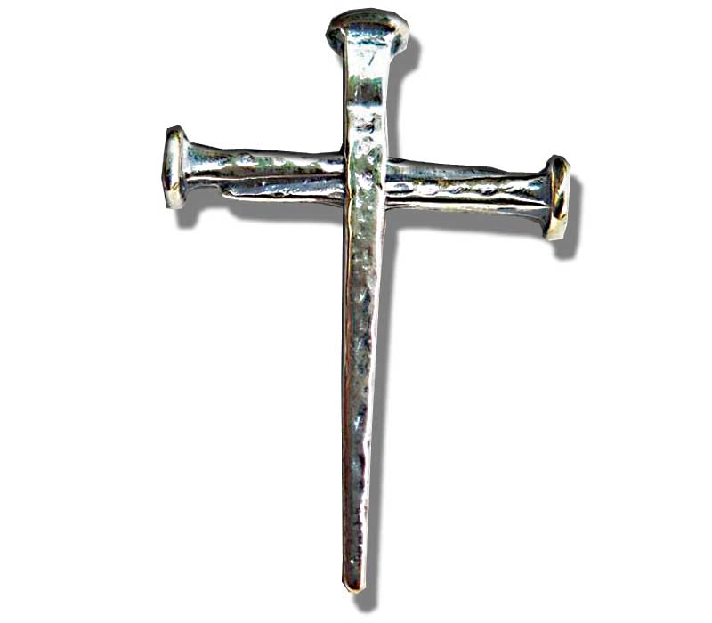 cross of nails pendant