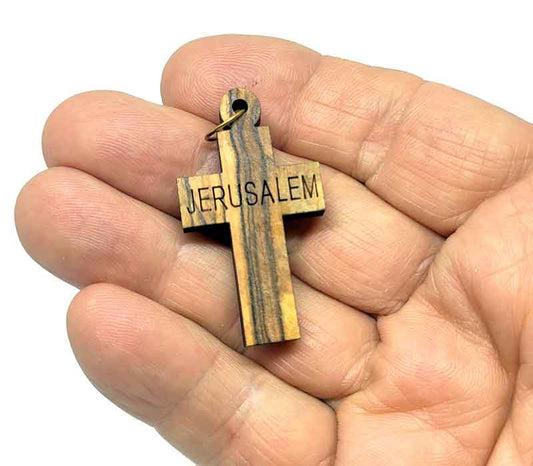 10 Rosary Crosses | Olive Wood
