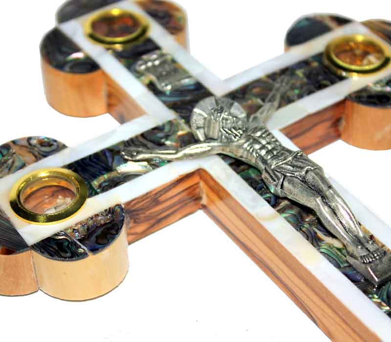 mother of pearl cross
