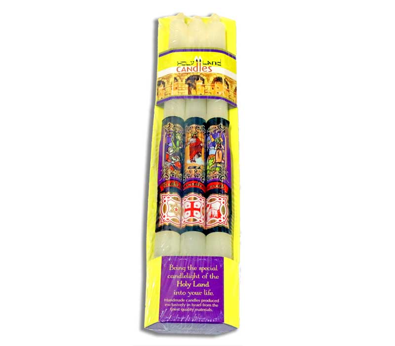 Holy Cities candles