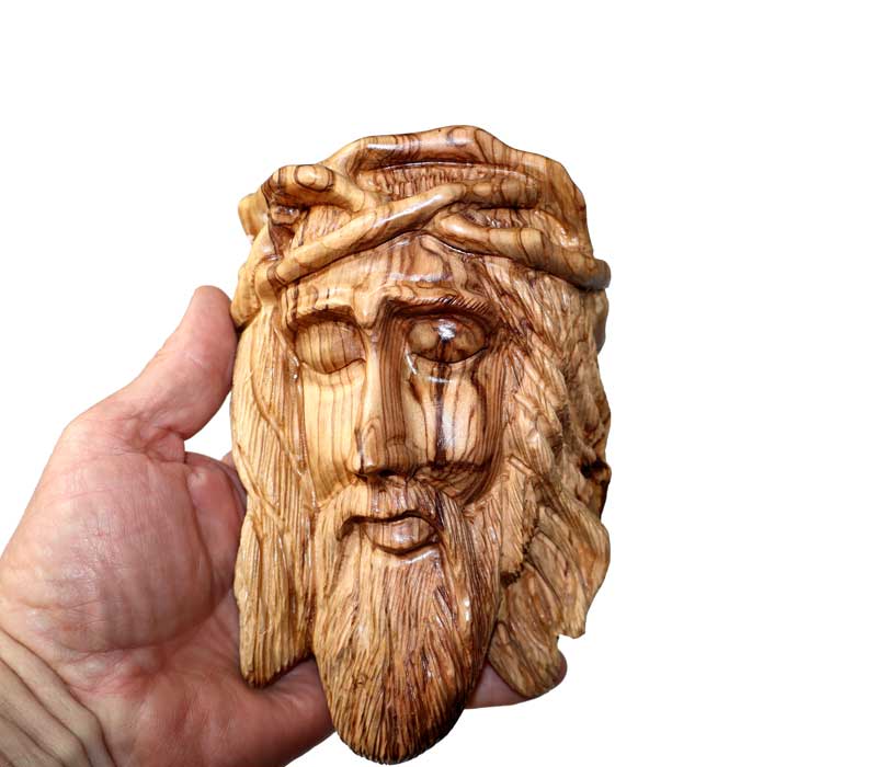 Jesus Face Statue