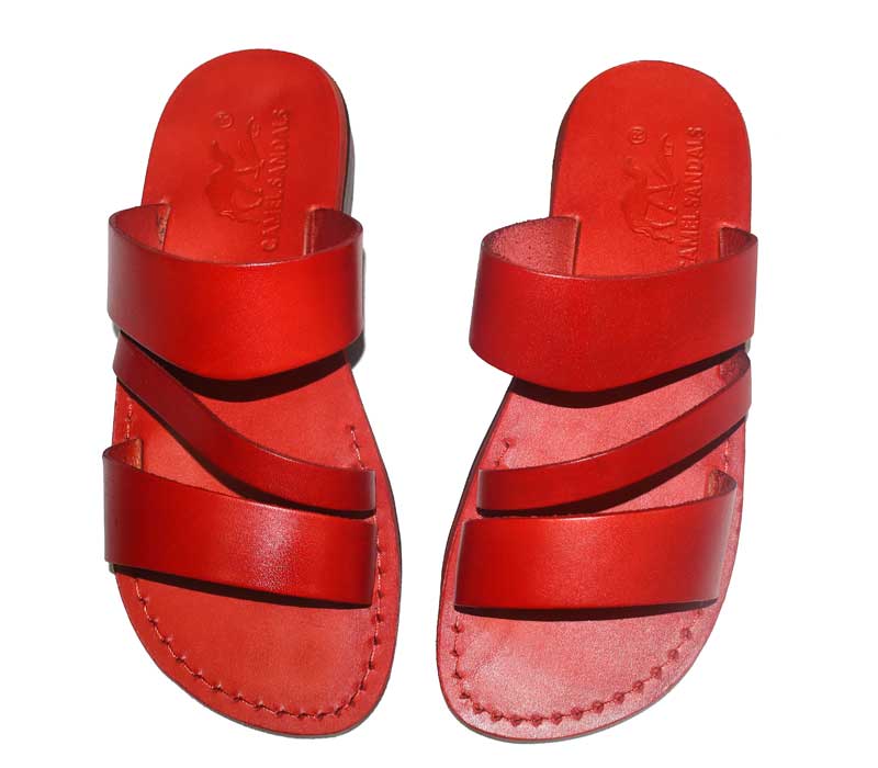 Earthing sandals 9 red