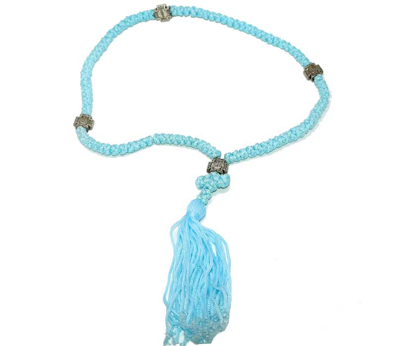 Light Blue Prayer Rope