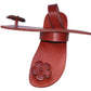 flat earthing flip flops 41