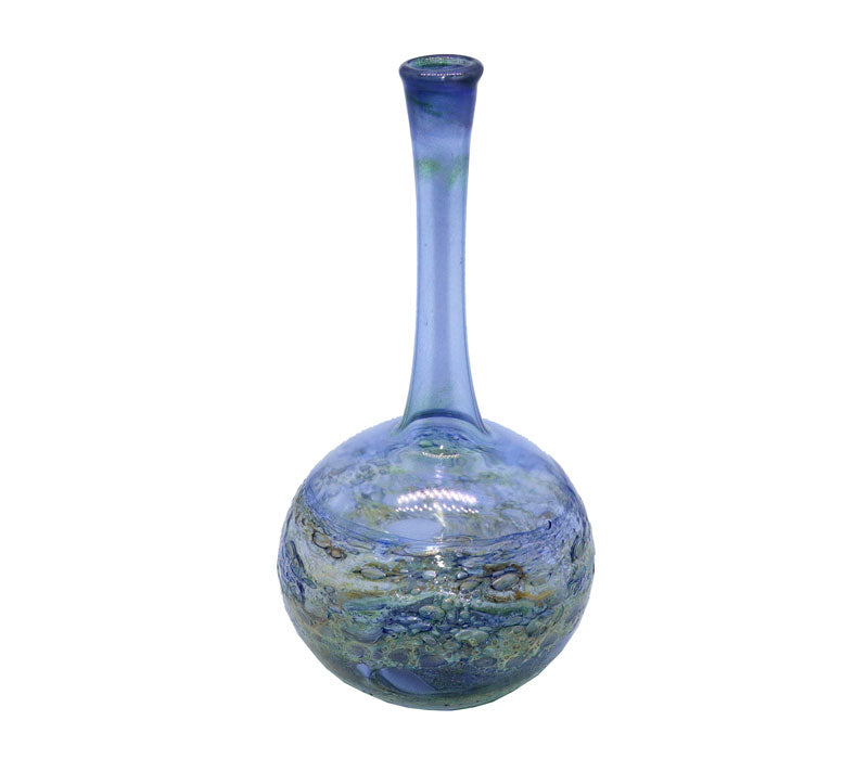 Glass Tear Bottle Blue Replica
