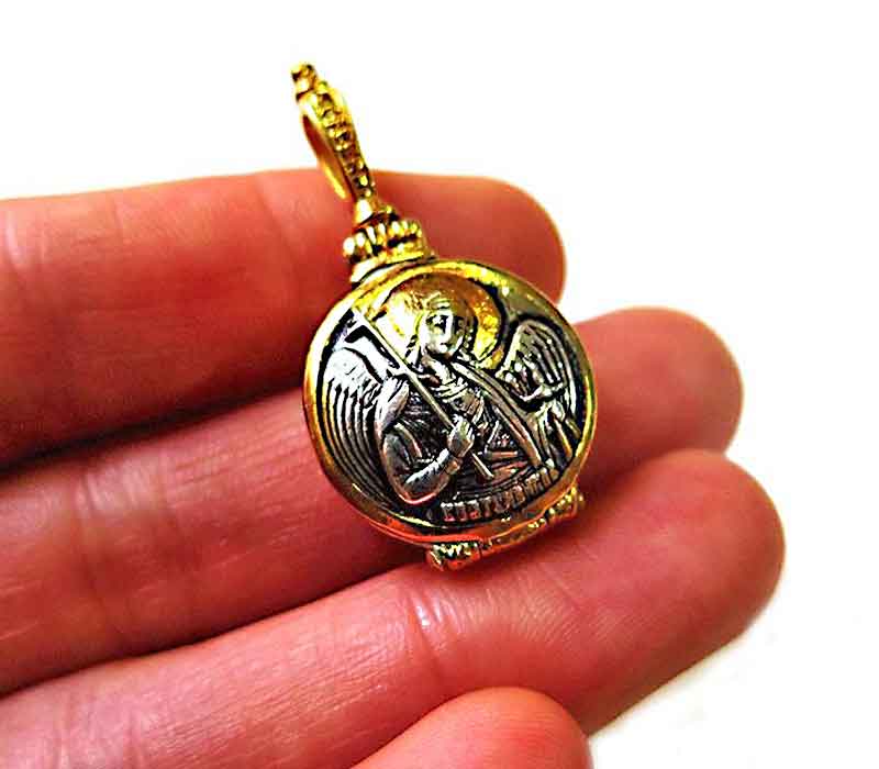 Angel Michael - Relic holder pendant