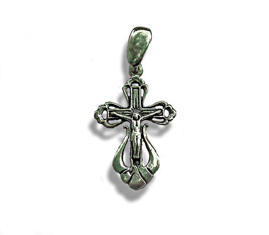silver pendant Crucifix