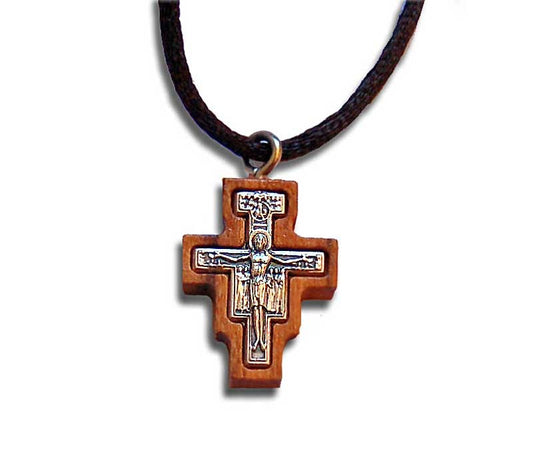 Franciscan Cross- olive wood