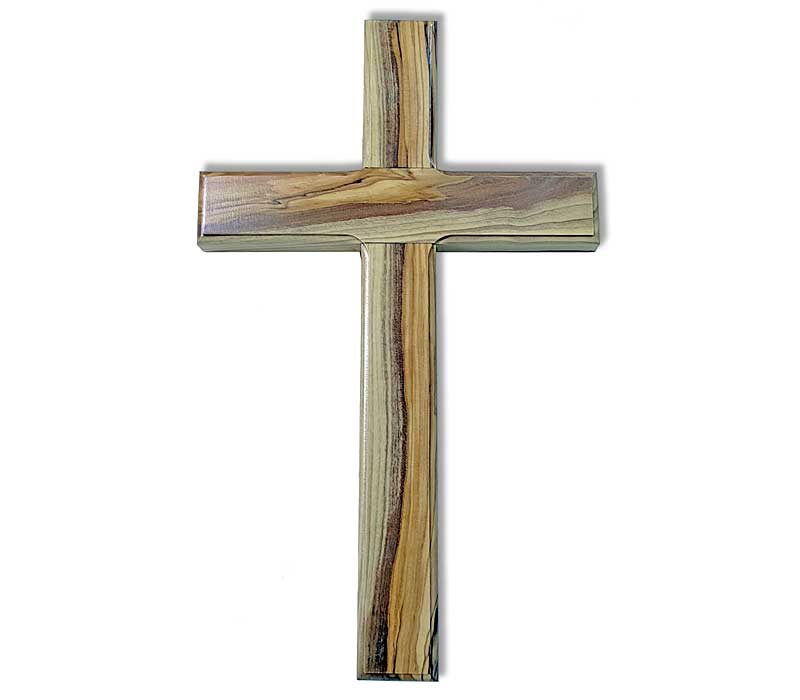 10" olivewood straight cross