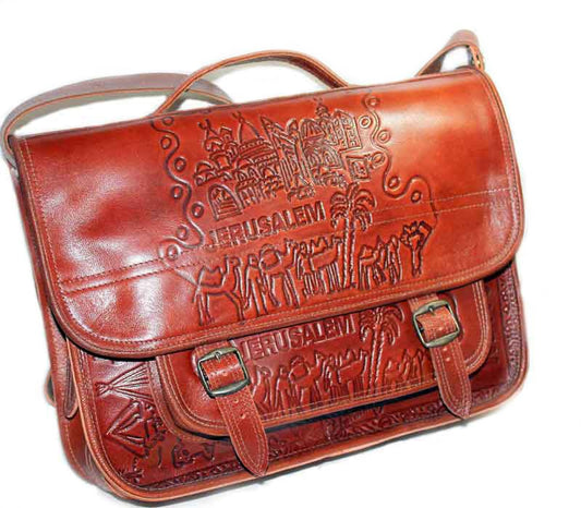 jerusalem leather bag