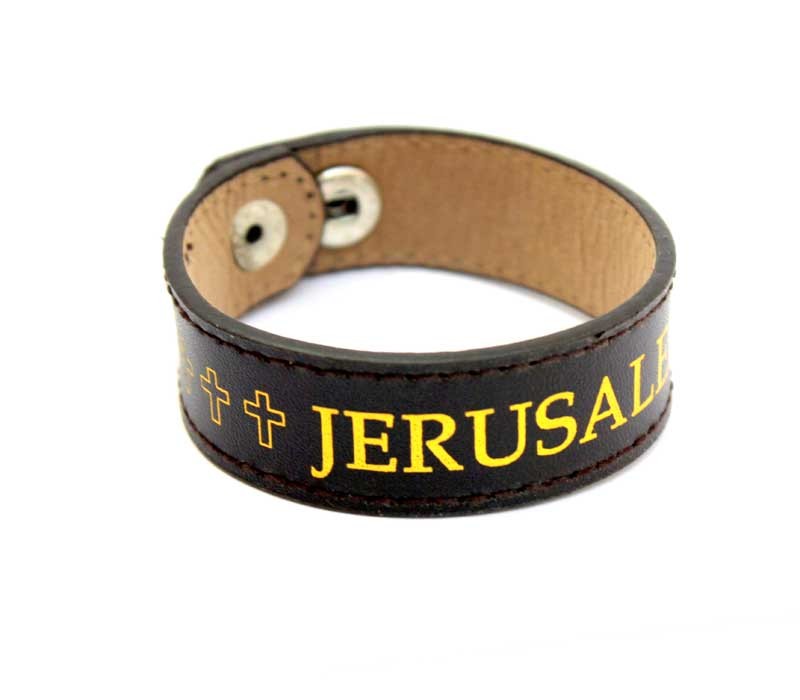 Leather Bracelet | Jerusalem