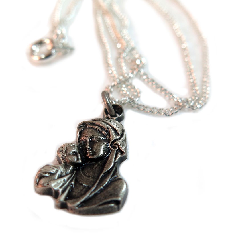 Mother Mary & Baby Jesus pendant