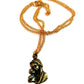 Mother Mary & Baby Jesus pendant - Gold plated