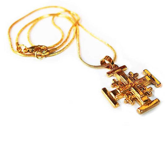 Jerusalem cross pendant 