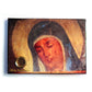 Mother Mary Icon & Jerusalem soil in a glass tube