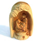 Holy Family -Natural olive wood branch - 2