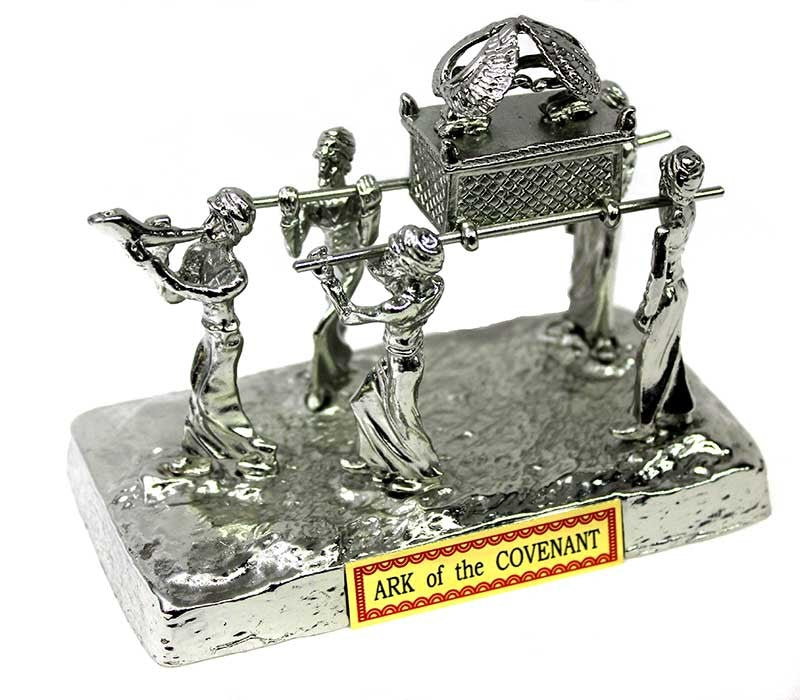 Ark of Covenant statue - silver plated