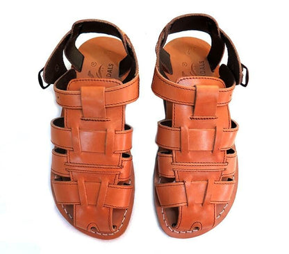 genuine leather sandals