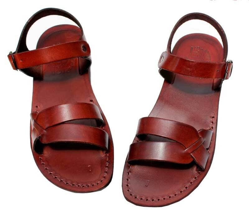 Jesus sandals leather model 7