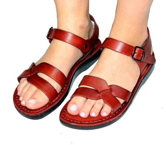 Jesus Sandals - model 7 on foot