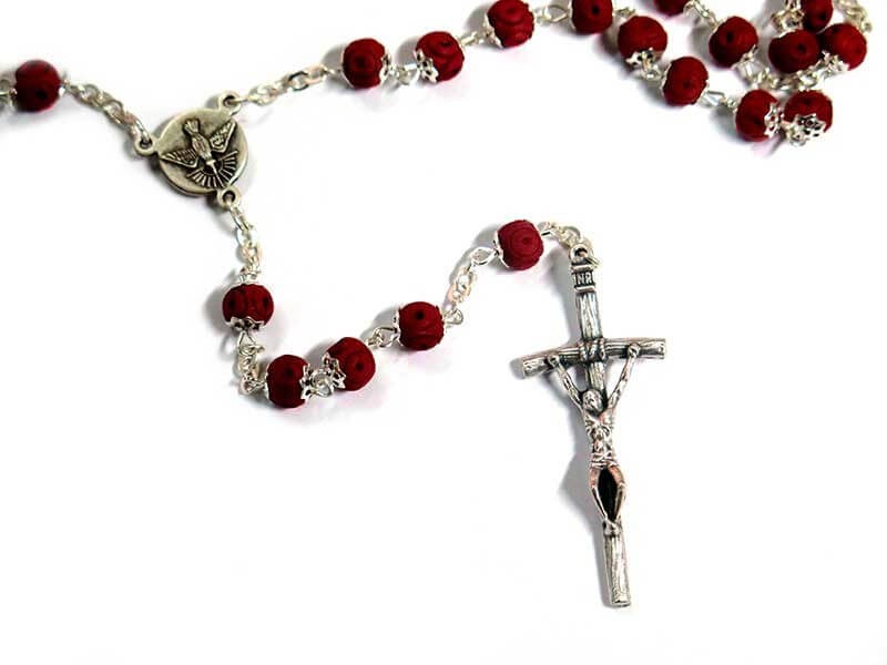 Rose Petal rosary